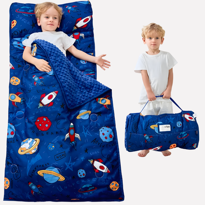 Toddler Sleep Mat With Pillow And Blanket