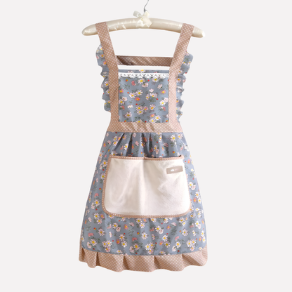 Women's Floral Print Kitchen Apron - Vonnera