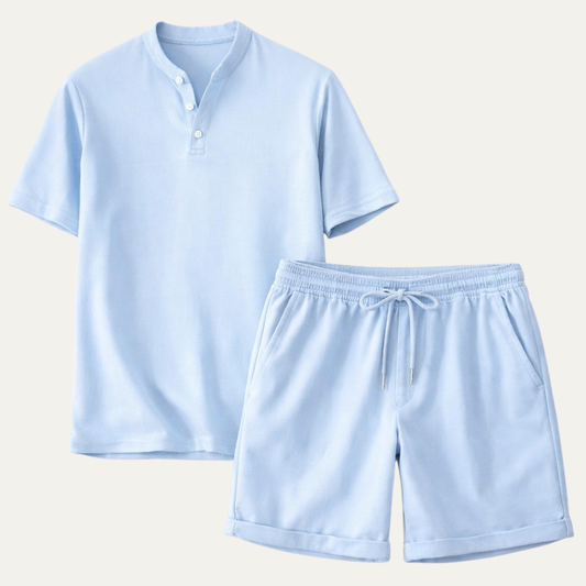 Men's Casual Summer Set T-Shirt And Shorts - Vonnera