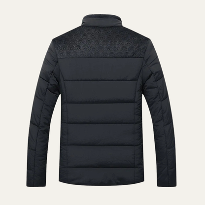 Men's Insulated Puffer Jacket Plush Winter Coat
