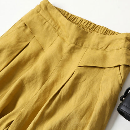 Women's Pleated Trousers