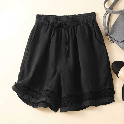 Women's Casual Elastic Waist Shorts
