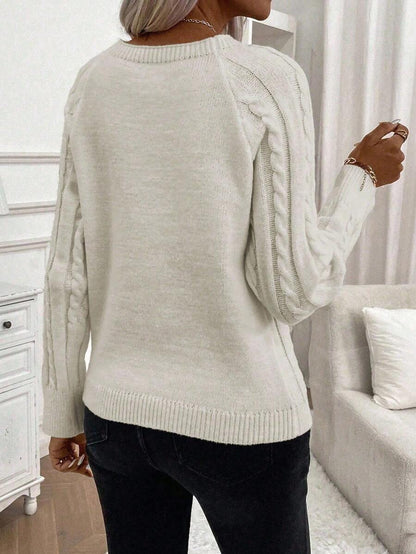 Women's Blouse Button Front Decorative Details