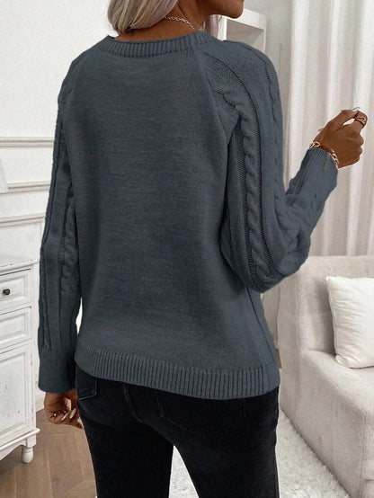 Women's Blouse Button Front Decorative Details