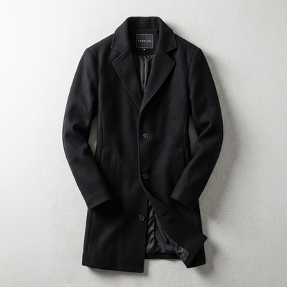 Womens Milan Wool Overcoat - Vonnera