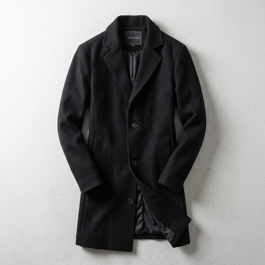 Womens Milan Wool Overcoat - Vonnera