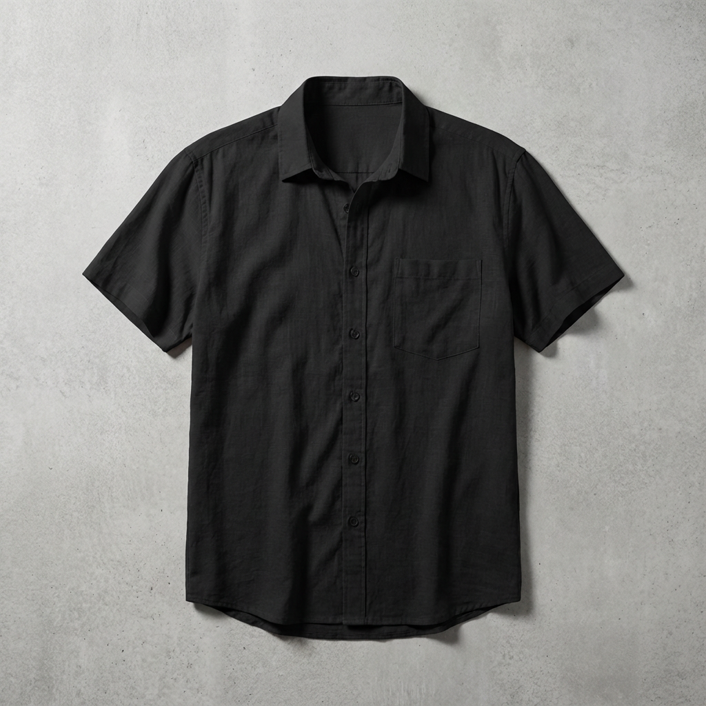 Amalfi Linen Shirt becomes: Amalfi Men's Linen Shirt - Vonnera