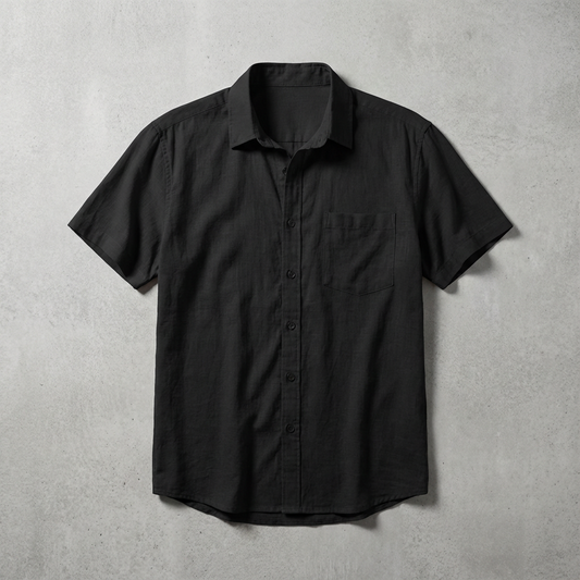 Amalfi Linen Shirt becomes: Amalfi Men's Linen Shirt - Vonnera