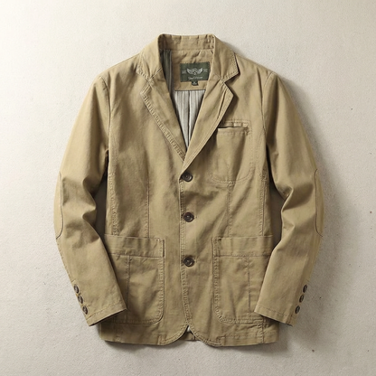 Men's Cotton Blazer - Vonnera