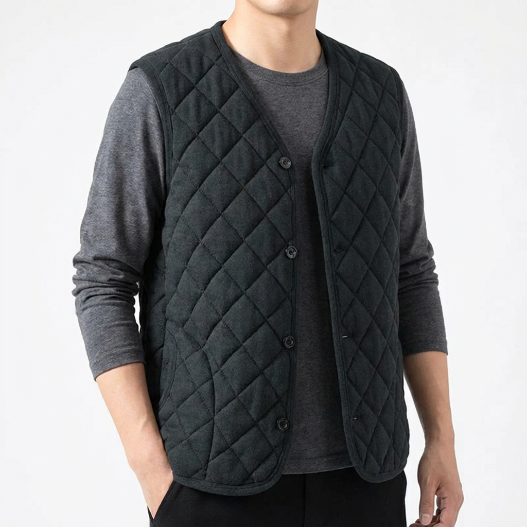 Monaco Quilted Vest - Vonnera