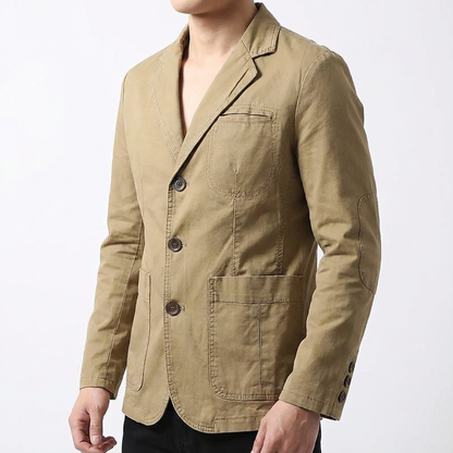 Men's Wool Blazer - Vonnera