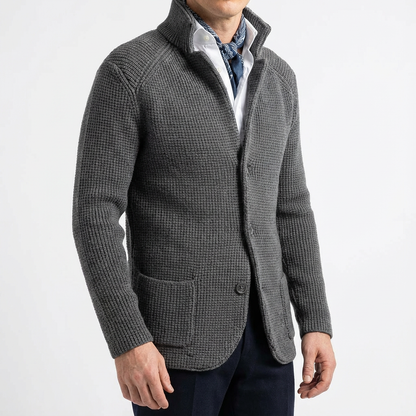 Women's Wool Cardigan Blazer - Vonnera
