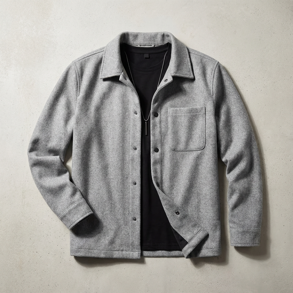 Portofino Men's Brushed Cotton Jacket - Vonnera