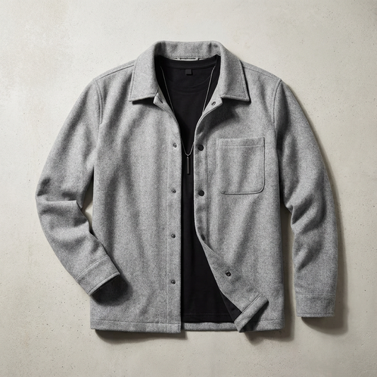 Portofino Men's Brushed Cotton Jacket - Vonnera