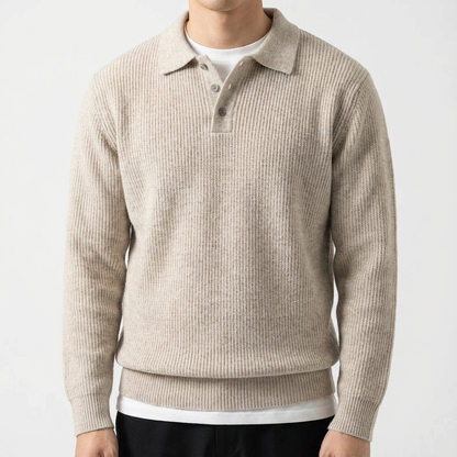 Siena Men's Knitted Polo Shirt - Vonnera