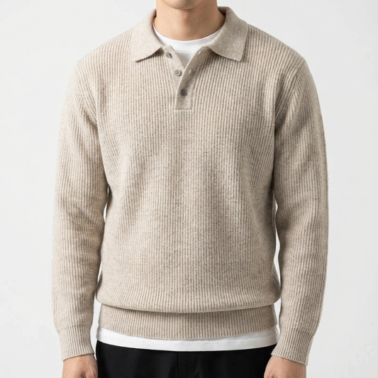 Siena Men's Knitted Polo Shirt - Vonnera