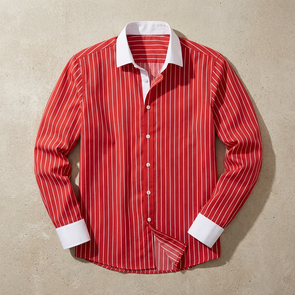 Women's Cotton Striped Knit Shirt - Vonnera