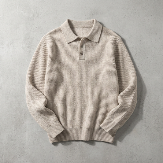 Women's Knit Polo Shirt - Vonnera