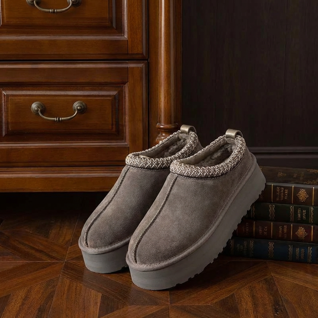Women's Shearling Ankle Boots - Vonnera
