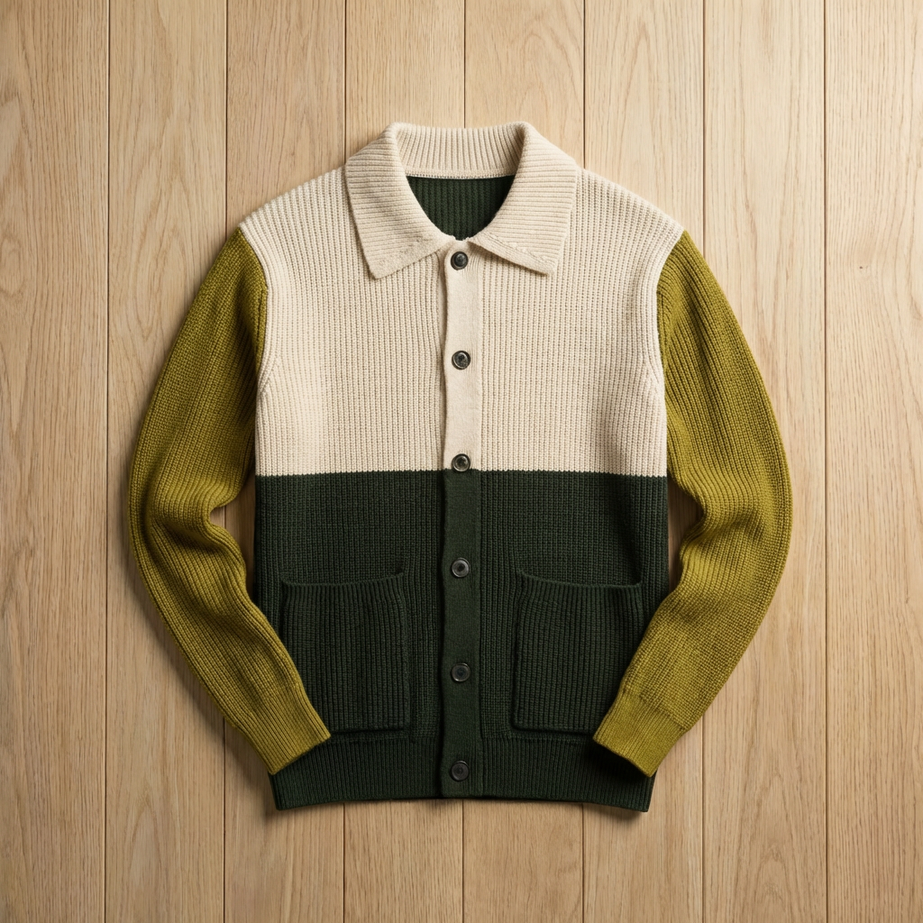 Women's Merino Wool Cardigan Sweater - Vonnera