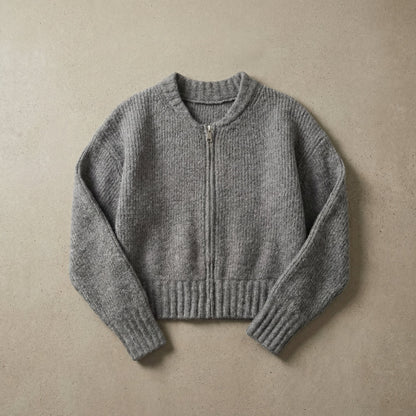Cotton Sweater Jacket - Vonnera