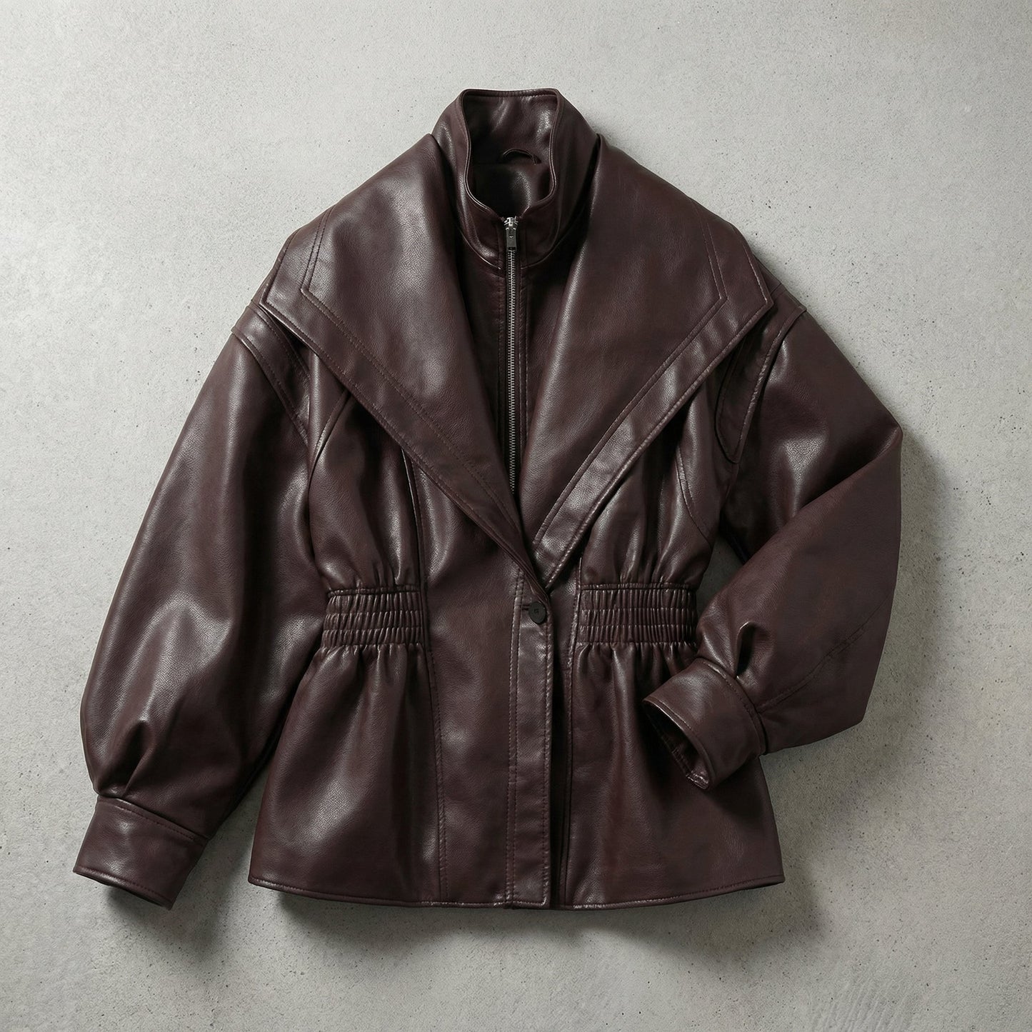 Valencia Men's Leather Biker Jacket - Vonnera