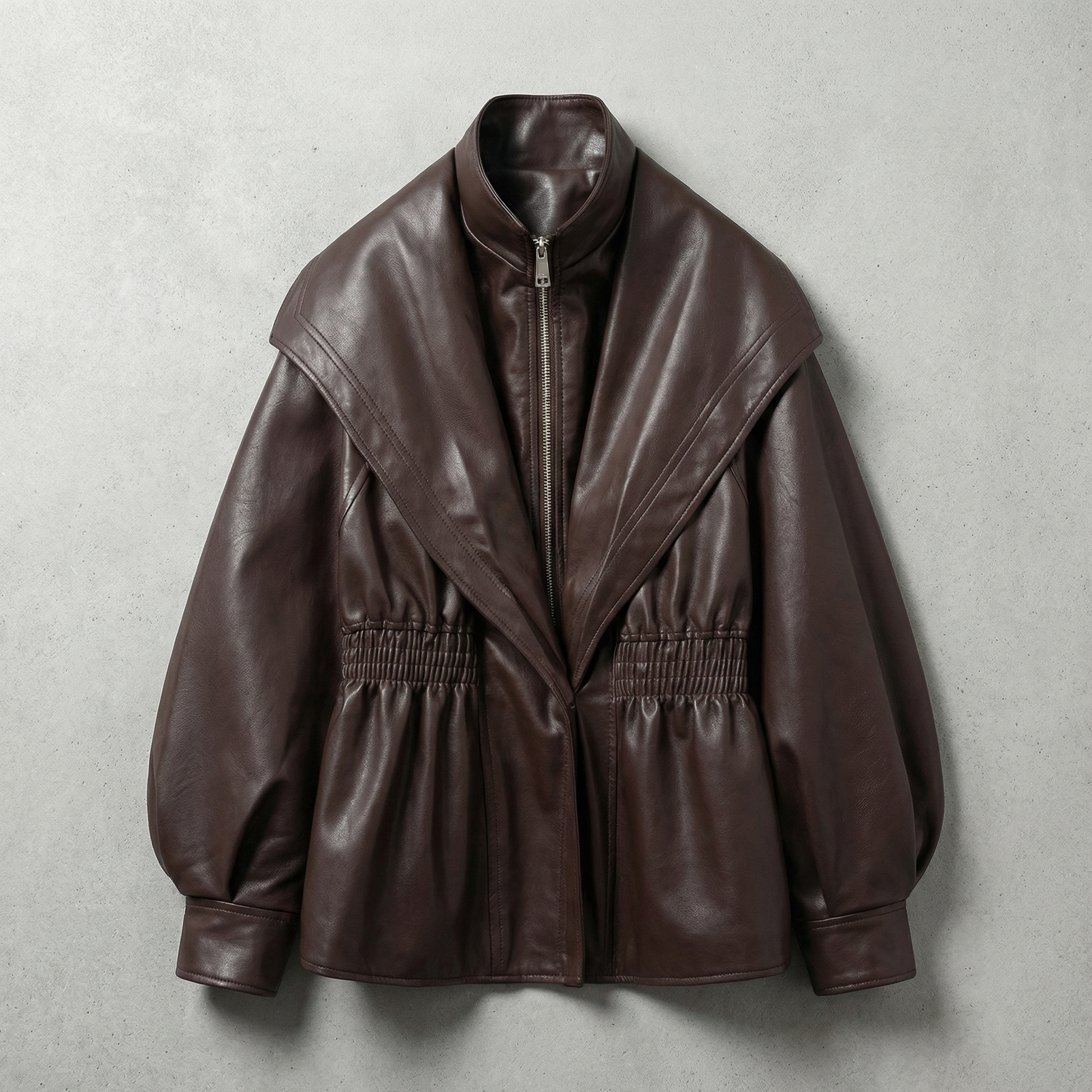 Luxe Leather Jacket - Vonnera