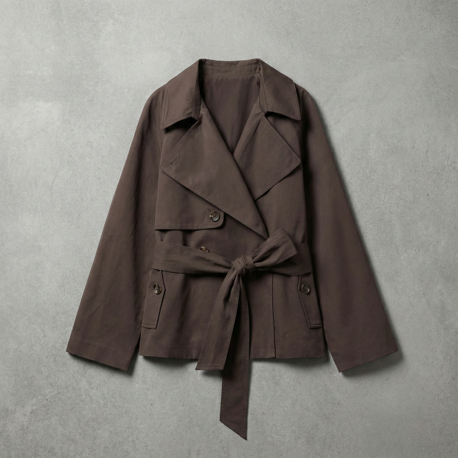 Women's Cotton Trench Coat - Vonnera