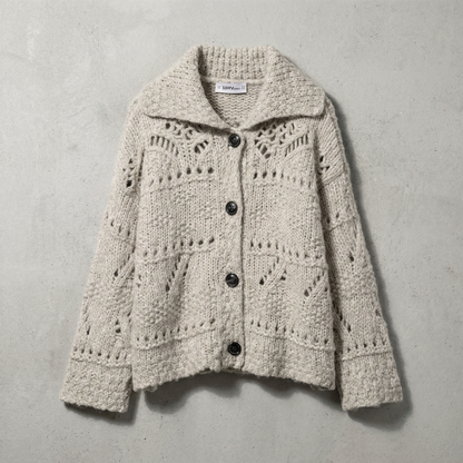 Merino Wool Cardigan - Vonnera