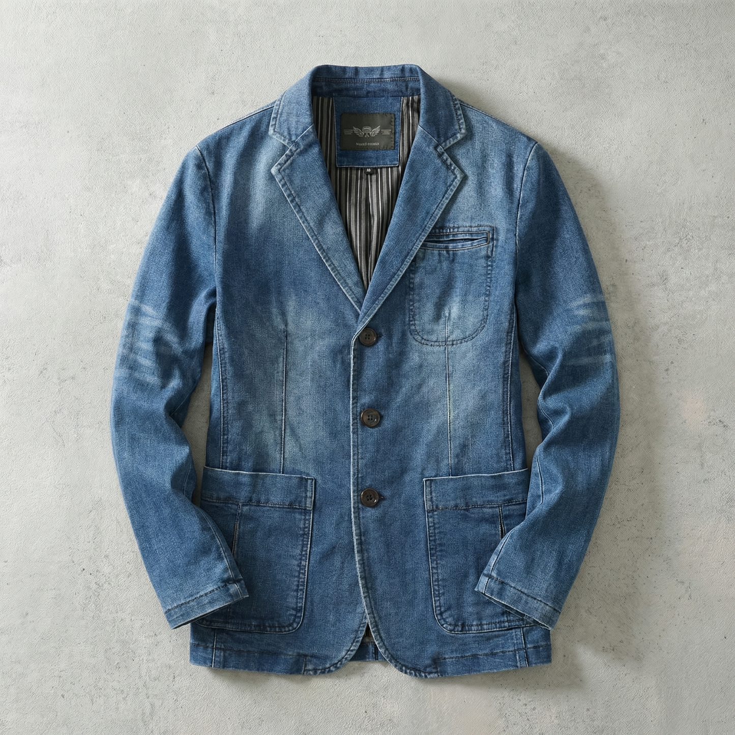 Chamonix Men's Denim Blazer - Vonnera