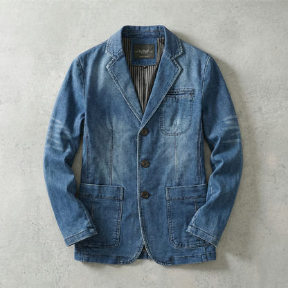 Chamonix Men's Denim Blazer - Vonnera
