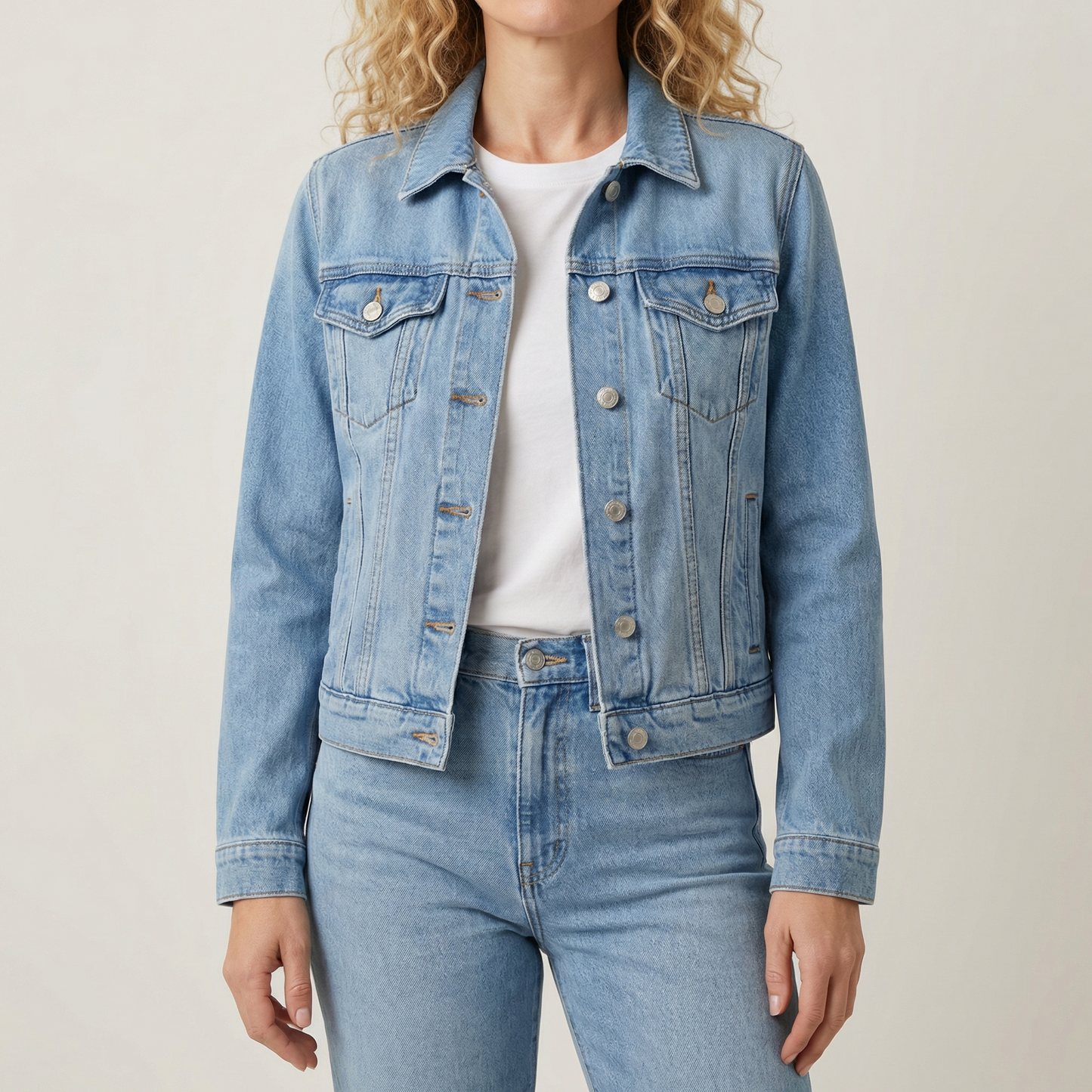 Women's Classic Denim Jacket - Vonnera