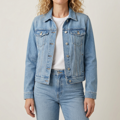 Women's Classic Denim Jacket - Vonnera