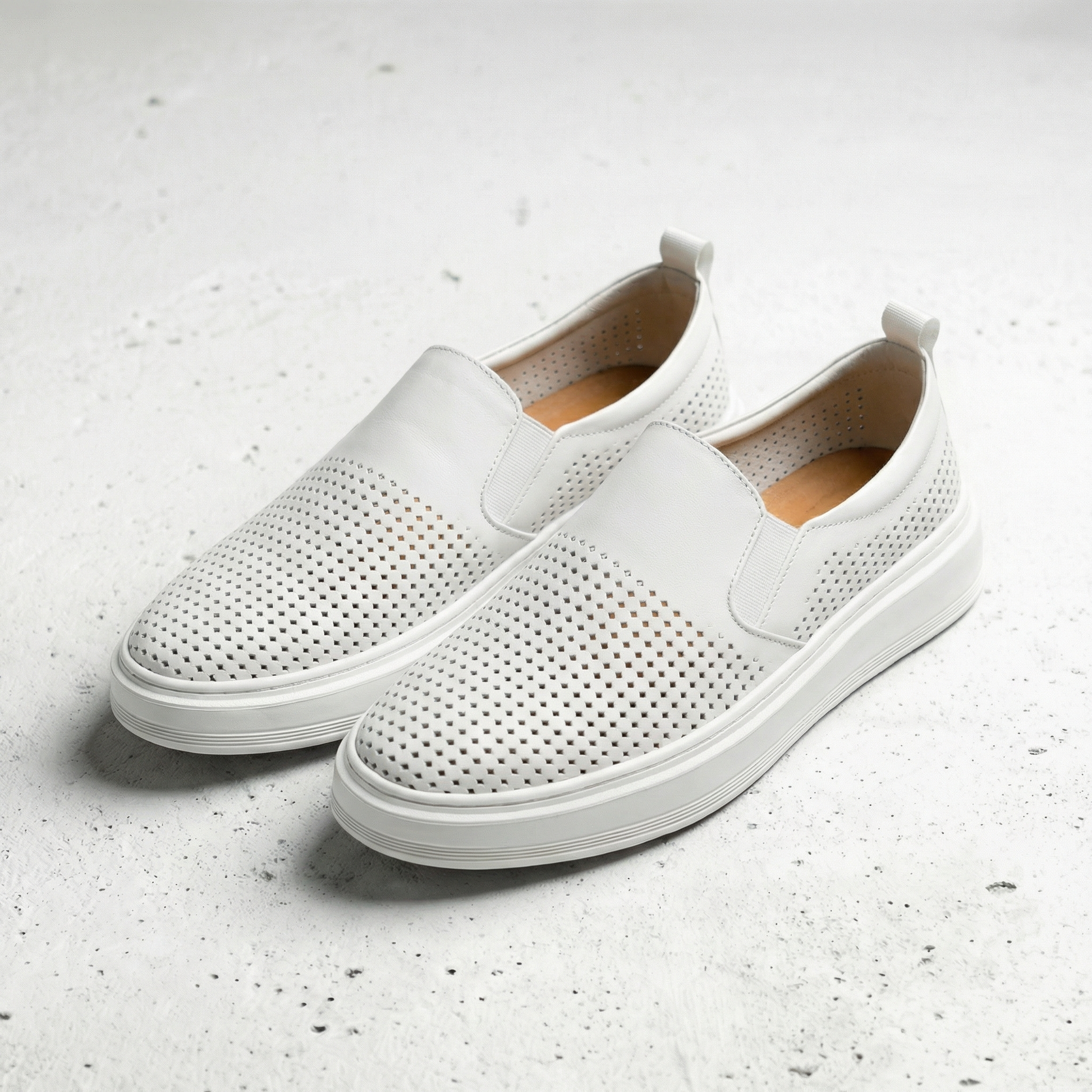 Men's Casual Leather Loafers - Vonnera