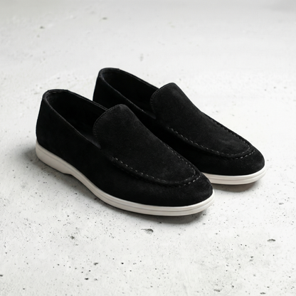 Valencio Men's Suede Leather Loafers - Vonnera
