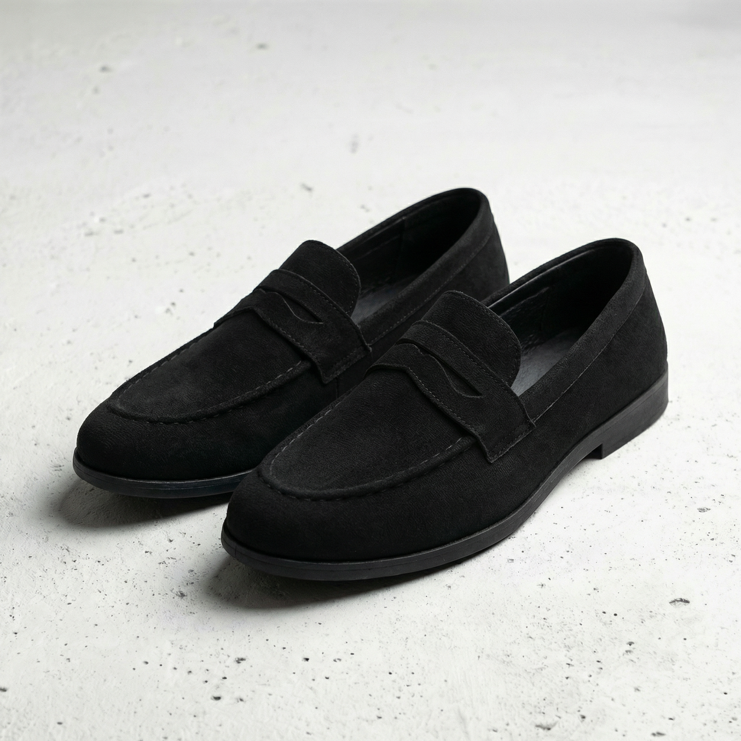Lorence Men's Suede Slip On Loafers - Vonnera