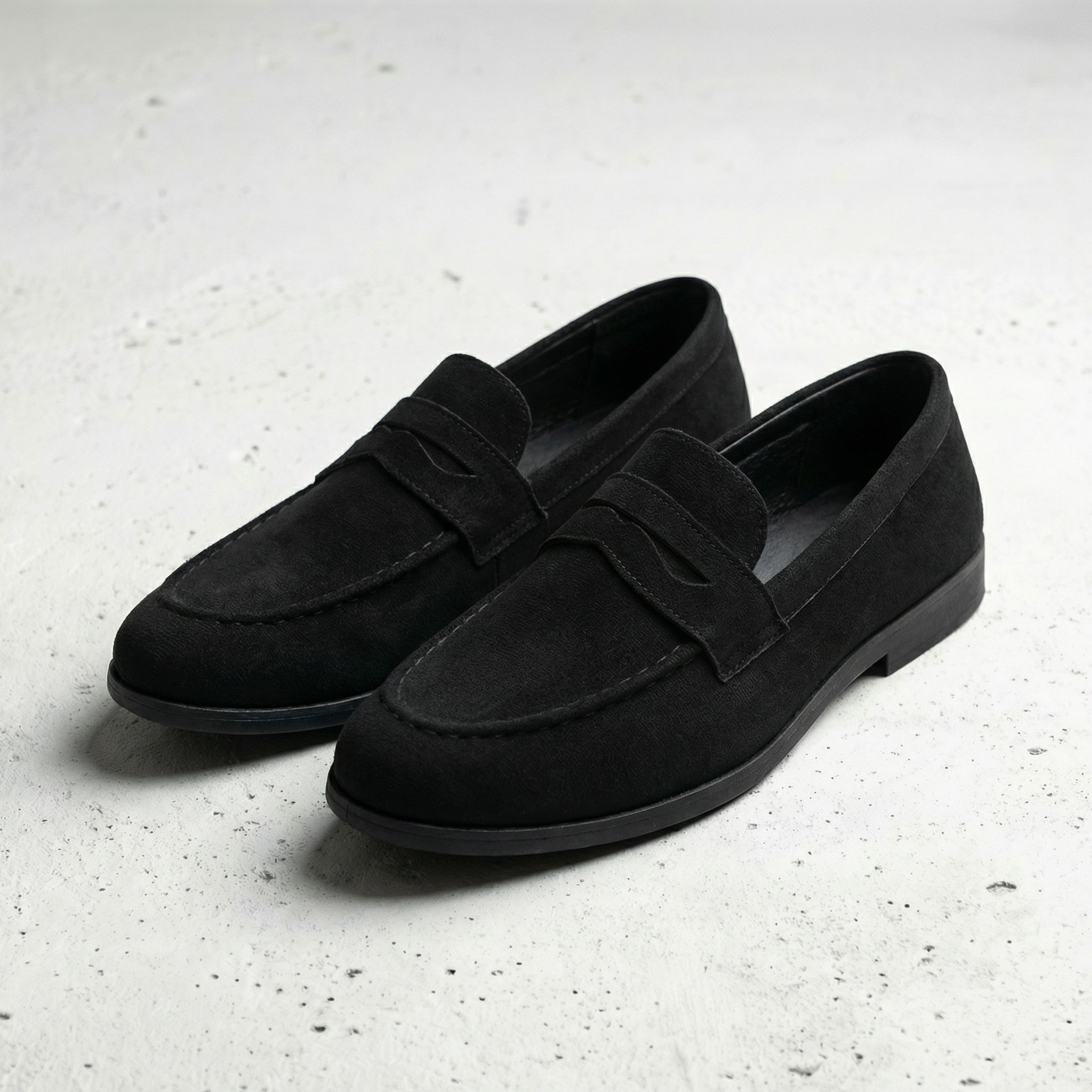 Lorence Men's Suede Slip On Loafers - Vonnera
