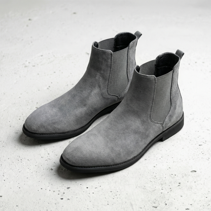Chelsea Boots Leather Ankle Brown - Vonnera