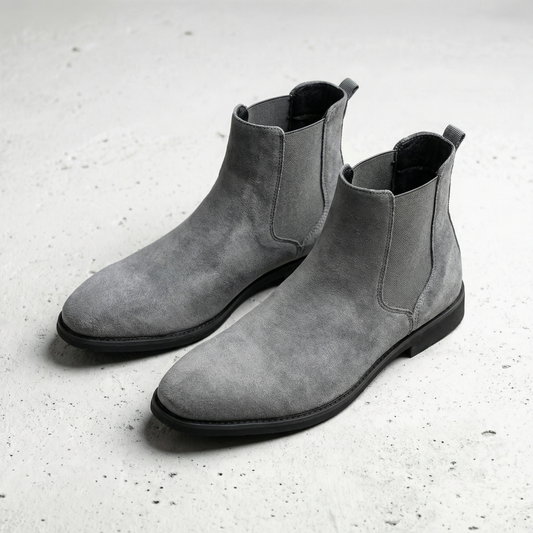 Chelsea Boots Leather Ankle Brown - Vonnera