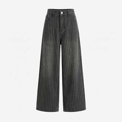 Women's Wide Leg Baggy Jeans - Vonnera