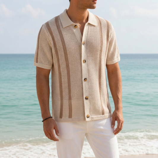 Men's Casual Short Sleeve Shirt - Vonnera