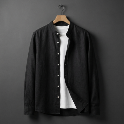 Women's Vintage Linen Shirt - Vonnera