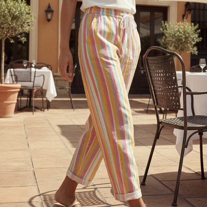 Men's Vertical Striped Trousers - Vonnera