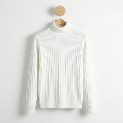 Women's High Neck Sweater - Vonnera