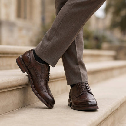 Valmont Men's Pointed Toe Oxfords - Vonnera