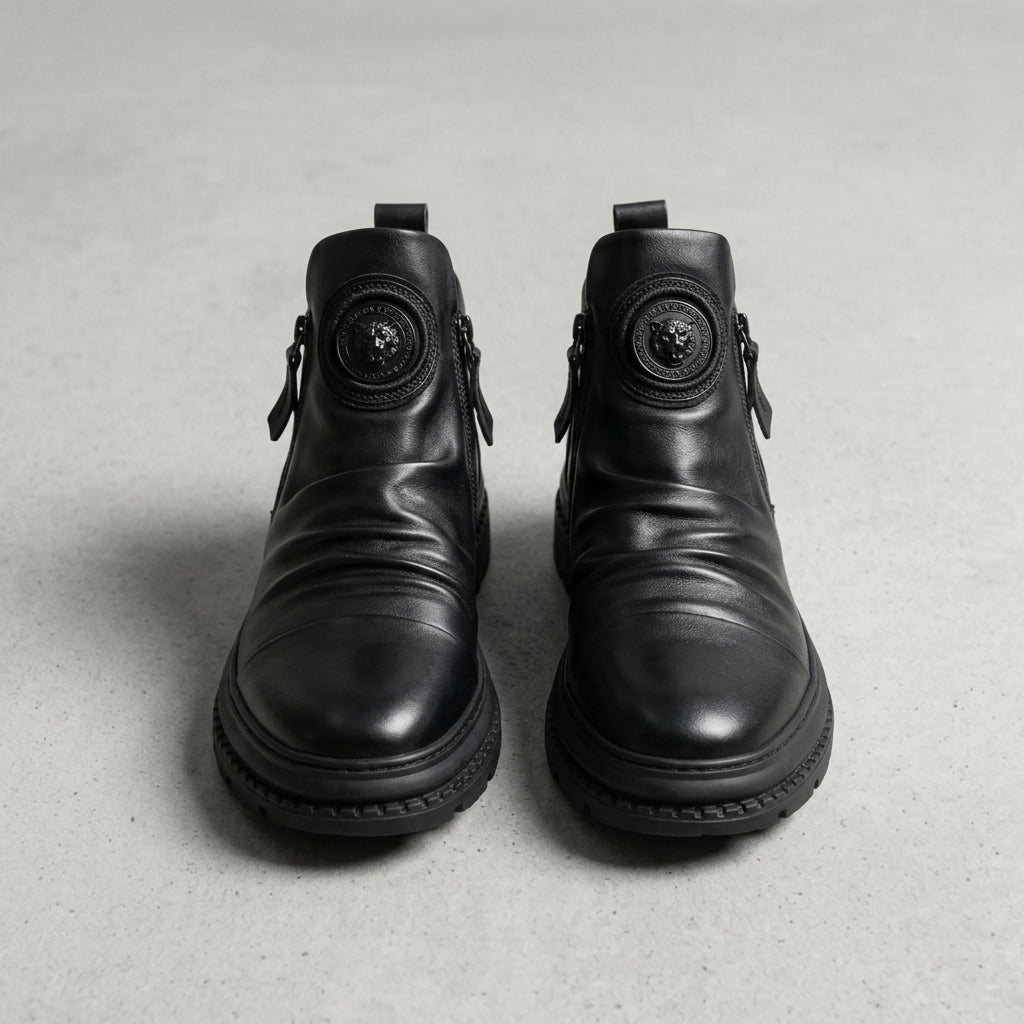 Aurelio Men's Rider Boots - Vonnera