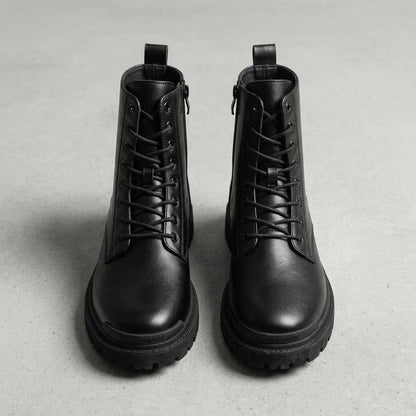 Men's High Leather Boots Naples - Vonnera