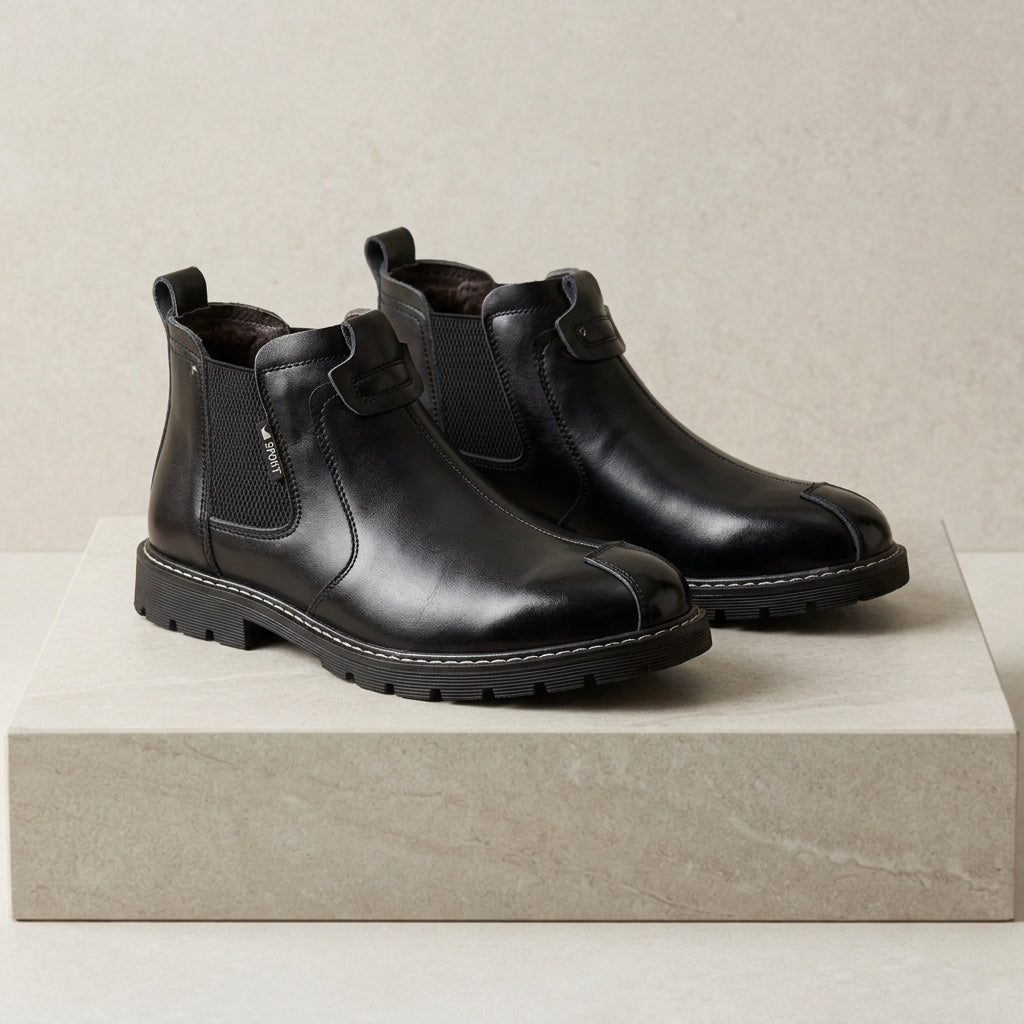 Luxe Leather Women's Ankle Boots - Vonnera