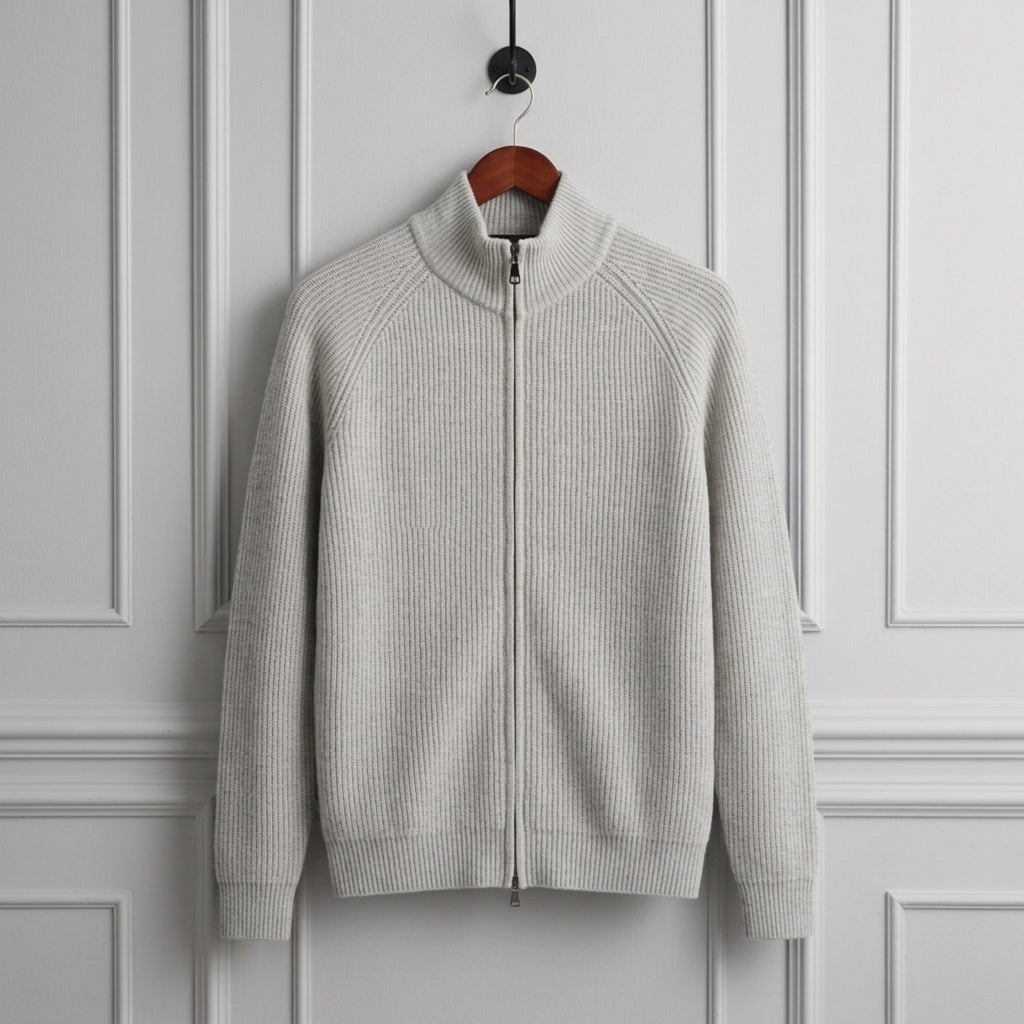 Womens Wool Zipper Vest - Vonnera