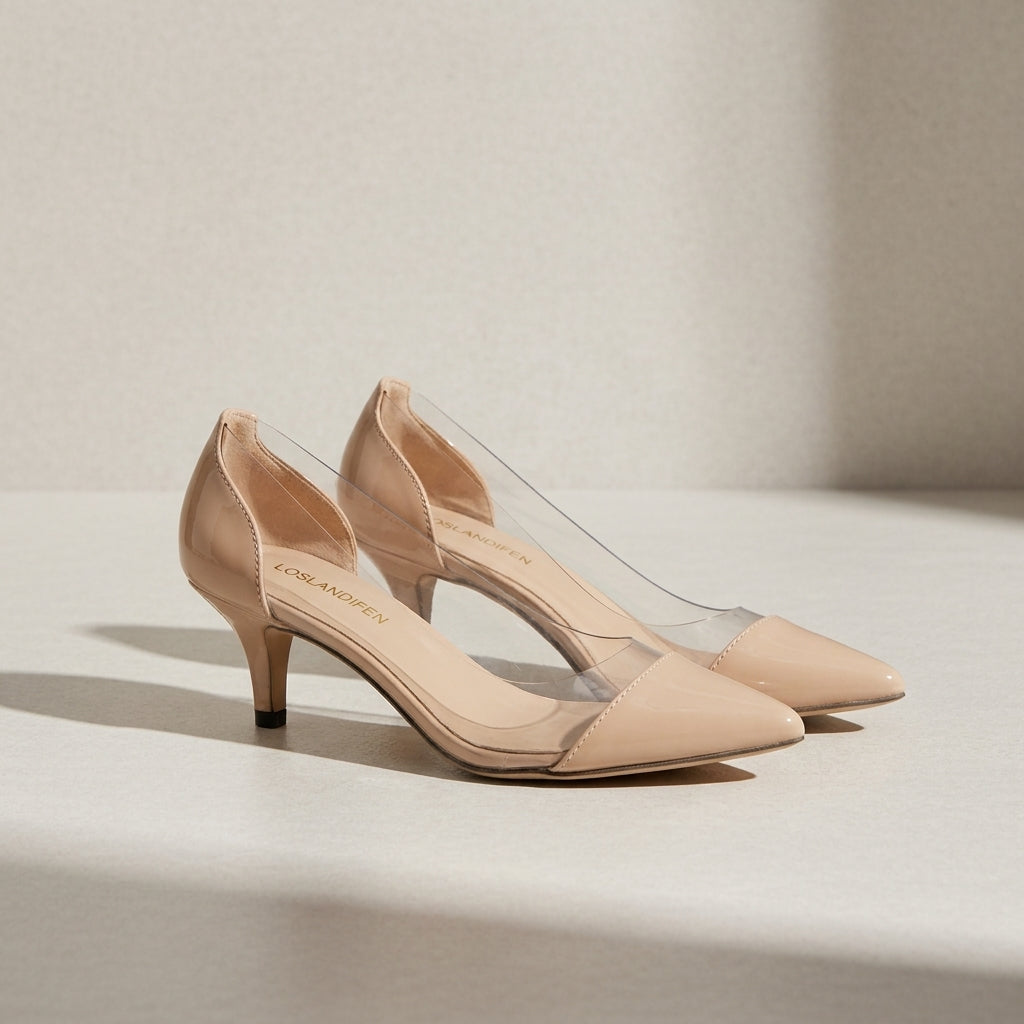 Women's Orthopedic High Heels Transparent - Vonnera